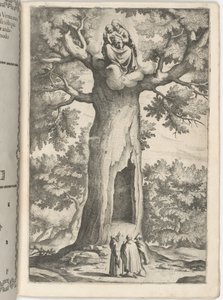 Apparition of the Virgin in the Beech Tree [plate P] by Jacopo Ligozzi