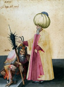 Mufti and Monster by Jacopo Ligozzi