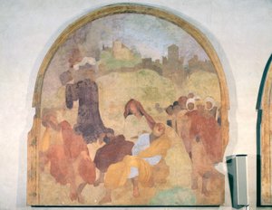 Christ in the Garden, Lunette from the Fresco Cycle of the Passion, 1523-6
