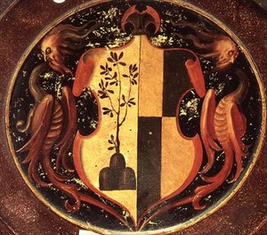 Heraldic Shield by Jacopo Pontormo