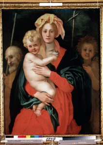 Madonna and Child with Saint Joseph and John the Baptist