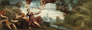 Apollo and Artemis Killing the Children of Niobe