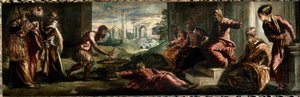 Caius Mucius Scaevola in front of Porsenna by Jacopo Robusti Tintoretto