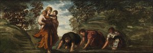 Latona Changing the Lycian Peasants into Frogs by Jacopo Robusti Tintoretto