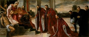 Madonna of the Treasurers by Jacopo Robusti Tintoretto