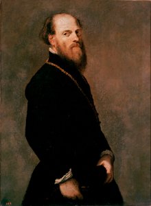 Portrait of a Gentleman in the Gold Chain (Jacopo Robusti dit Tintoretto) by Jacopo Robusti Tintoretto