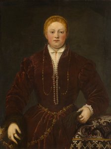 Portrait of a Young Lady by Jacopo Robusti Tintoretto