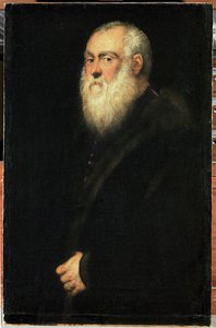 Portrait of an Elder Man with White Beard