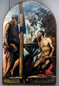 Saint Andrew and Saint Jerome, circa 1551-52