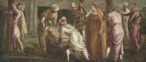 Saint Helen Testing the True Cross by Jacopo Robusti Tintoretto