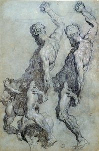 Study of Figures by Jacopo Robusti Tintoretto