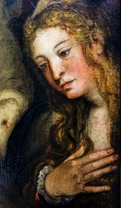 The Entombment of Christ, (detail)