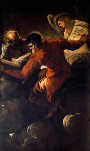 The Evangelists Luke and Matthew by Jacopo Robusti Tintoretto