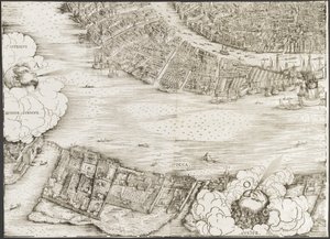 View of Venice (lower left block)