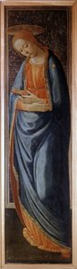 Predella of the Annunciation Representing the Virgin