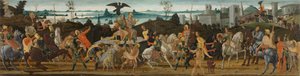 Tarquinius Priscus Entering Rome, c. 1470