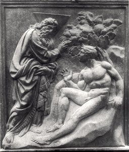 Creation of Adam, Panel from the Porta Magna, c.1430