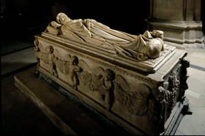 Monument to Ilaria del Carretto of the family of the Marquis of Savona (detail)