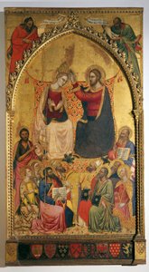 Coronation of the Virgin and Saints by Jacopo di Cione