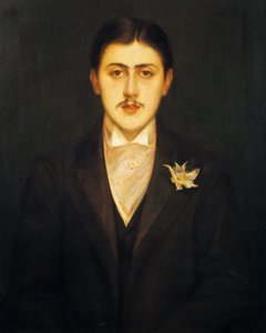 Portrait of Marcel Proust by Jacques Emile Blanche