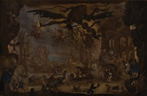 The Temptation of Saint Anthony by Jacques (after) Callot