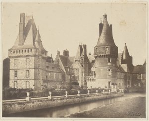 View of the Chateau de Maintenon by Jacques Alexandre Ferrier