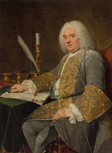 Portrait of Jean-Gabriel du Theil at the Signing of the Treaty of Vienna by Jacques André Joseph Aved