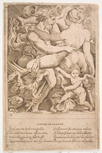 The Burning Jupiter by Jacques Androuet Ducerceau d.Æ.