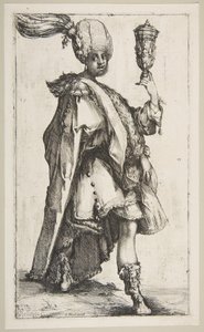Balthasar, from Three Magi Series by Jacques Bellange