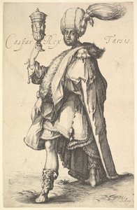 Caspar, after a series of the three magi by Jacques Bellange by Jacques Bellange