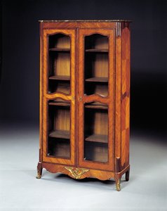 Louis XV bookcase by Jacques Birckle