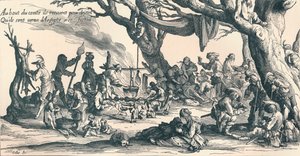An Encampment of the First Gypsies in Central Europe