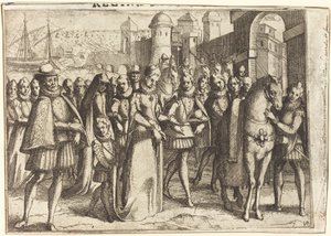 Arrival at Valencia by Jacques Callot