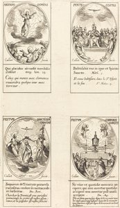 Ascension, Pentecost, Trinity, Corpus Christi by Jacques Callot