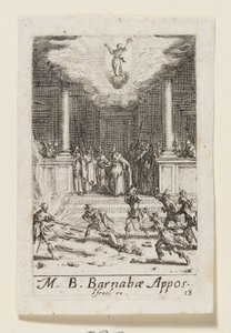 Barnabas the Apostle by Jacques Callot