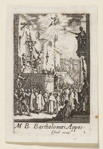 Bartholomew the Apostle by Jacques Callot