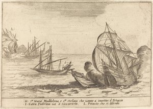 Boarding of the Petaccio by Jacques Callot