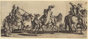 Bohemians Traveling by Jacques Callot