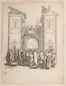 Christ Presented to the People, No. 9 of 11 from La Petite Passion
