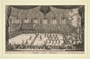Combat at the Barrier by Jacques Callot