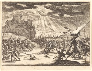 Conversion of Paul by Jacques Callot