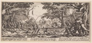 The Retribution of the Peasants by Jacques Callot