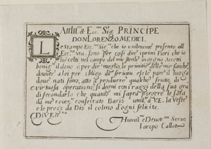 Dedication to Don Lorenzo de