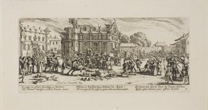 Destruction of a Convent, Plate Six from The Miseries of War