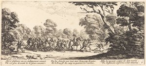 Discovery of the Criminal Soldiers by Jacques Callot