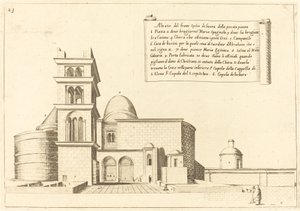Elevation of a Church by Jacques Callot