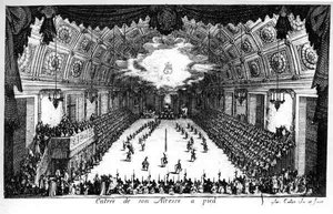 Entrance of his Highness on Foot by Jacques Callot