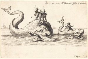 Entry of Mm. de Vroncourt, Tyllon, and Marimont by Jacques Callot