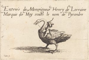 Entry of Monseigneur Henry de Lorraine, Marquis de Moy, under the Name of Pirandre by Jacques Callot