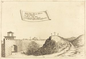 Four Parts of the Via Dolorosa by Jacques Callot